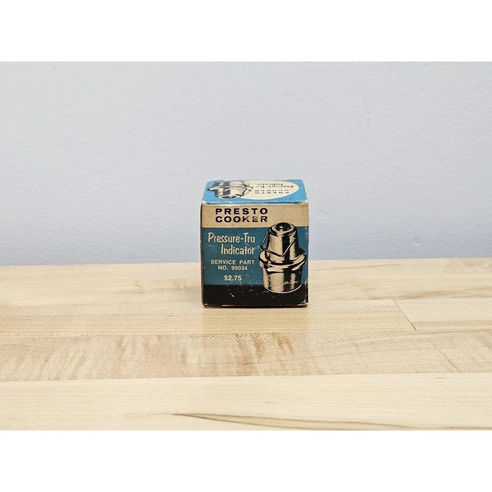 Vintage Presto Cooker Pressure-Tru Indicator Jiggler Top Part # 82063 / 99034